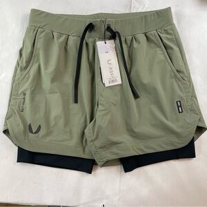 ASRV Aerotex VT-0865 Liner Shorts Sage Color “Wings”: Black Men’s M MSRP $118